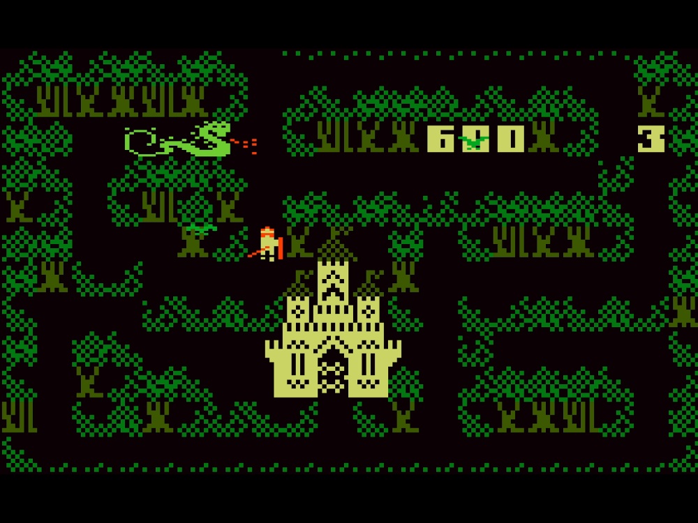 Gameplay of Thunder Castle for Intellivision